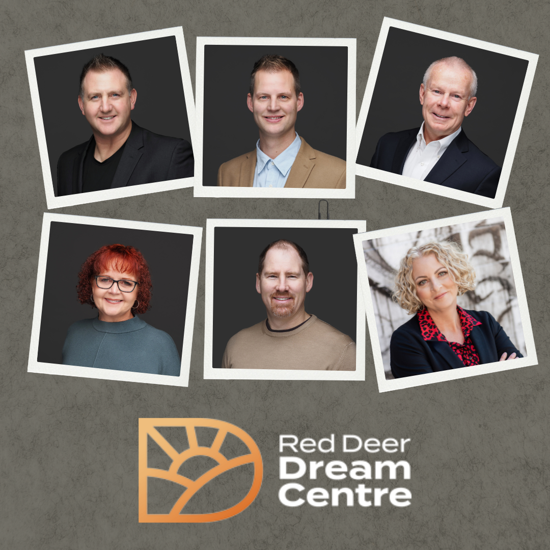 Photos of the Board of Directors at the Red Deer Dream Centre